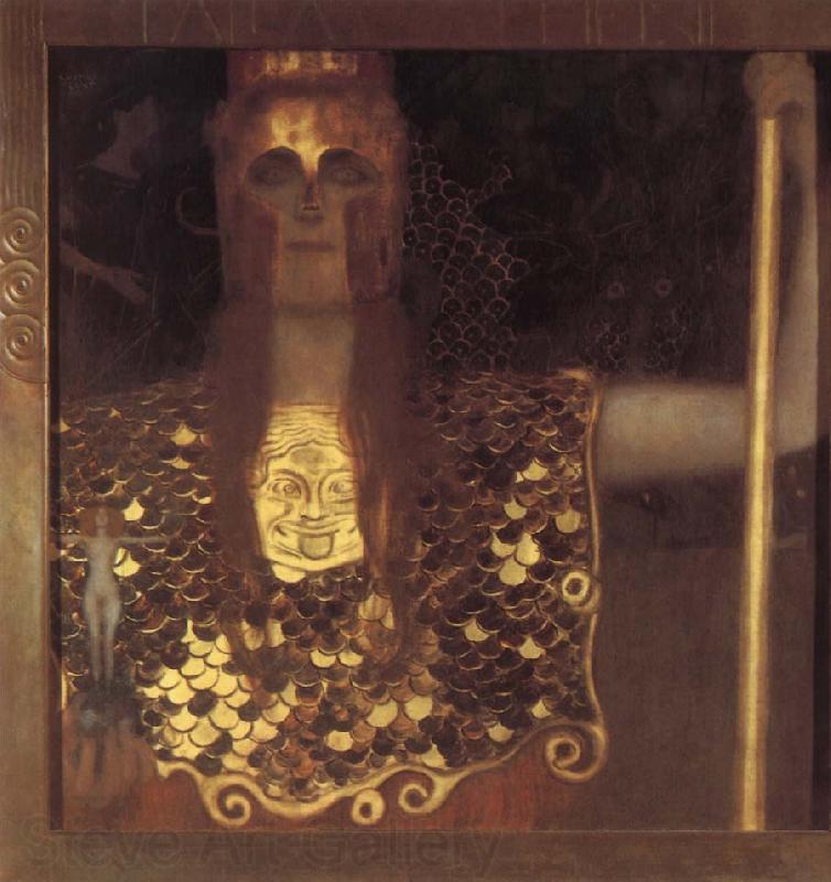 Gustav Klimt Pallas Athena